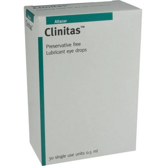 Clinitas 0.4% sodium hyaluronate 30 x 0.5ml droppers