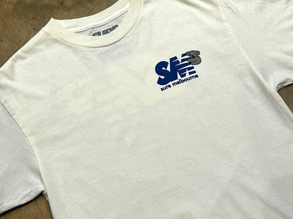 Clippy T-Shirt - Faded Cream / Navy