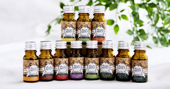 Valley Mist Pure Steam Distilled Essential Oil Collection