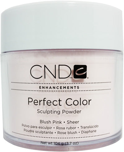 CND Perfect color sculpting nail acrylic powder - Blush Pink 3.7oz