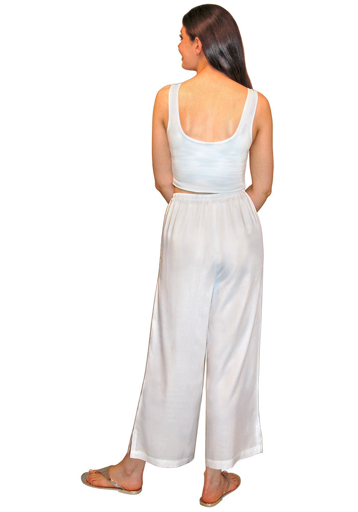 Coastal Cool Crop Pants with Pockets