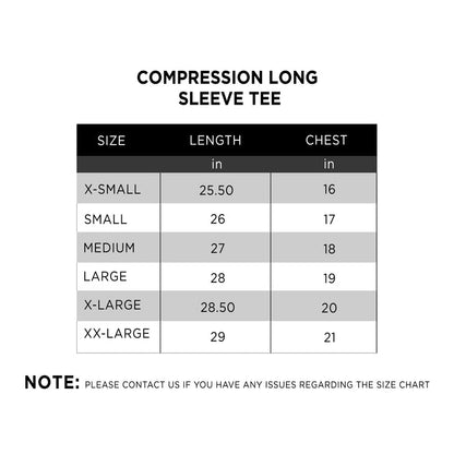 COMPRESSION Long Sleeve Tee - IRONGEAR Fitness