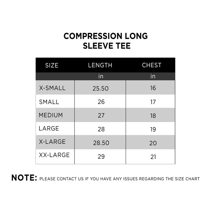 COMPRESSION Long Sleeve Tee - IRONGEAR Fitness