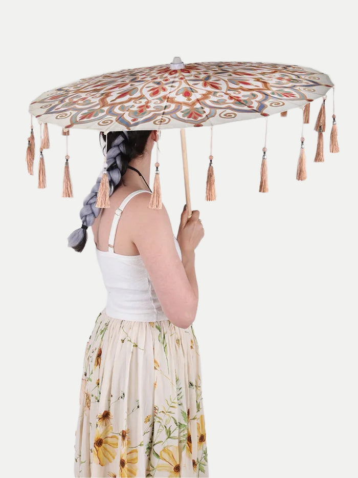 COSMIC Sun Umbrella | Mandala Natural-Image 1