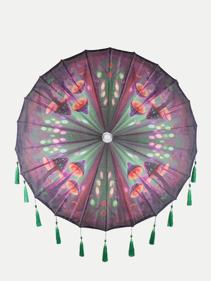 COSMIC Sun Umbrella | Trippy Shroom-Image 2