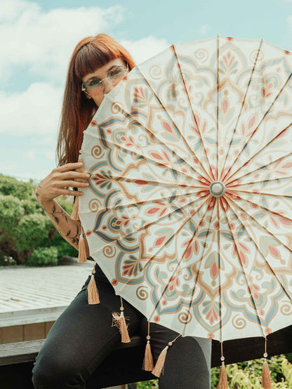 COSMIC Sun Umbrella | Mandala Natural-Image 2