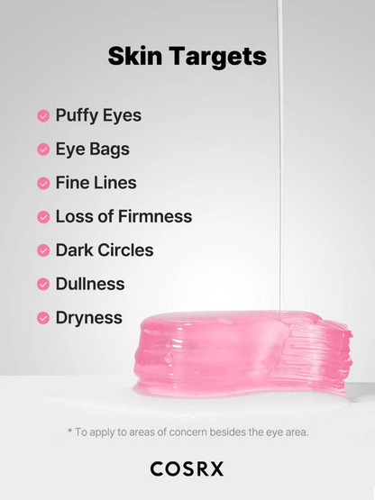 Cosrx The Peptide Collagen Hydrogel Eye Patch (60 Patches) كوسركس الببتيد كولاجين هيدروجيل العين رقعة - Princess Cosmetics Qatar