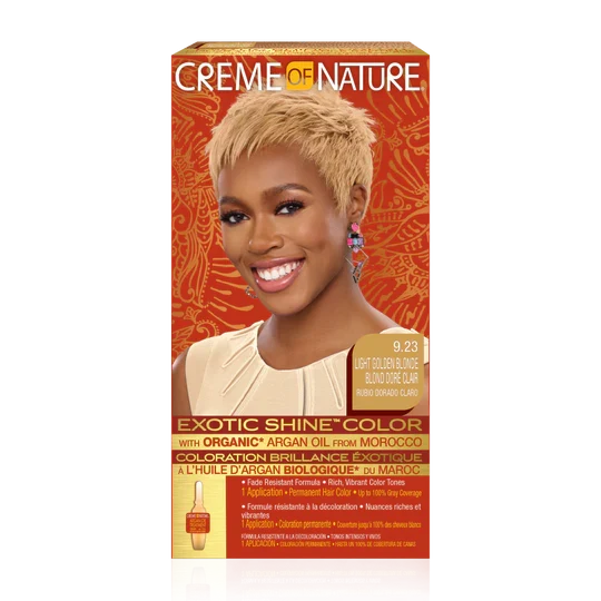 Cream Of Nature Exotic Shine™ Color with Argan Oil from Morocco 1.0 Intense Black