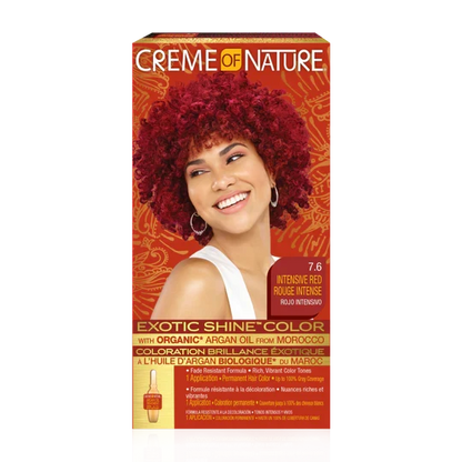 Cream Of Nature Exotic Shine™ Color with Argan Oil from Morocco 1.0 Intense Black