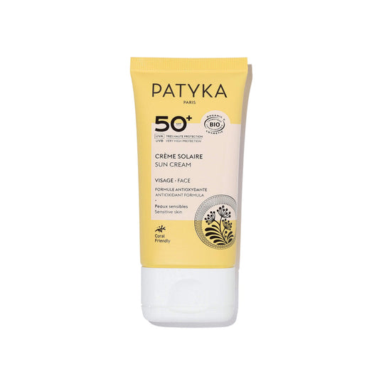 #seo: crème solaire visage spf50+ patyka