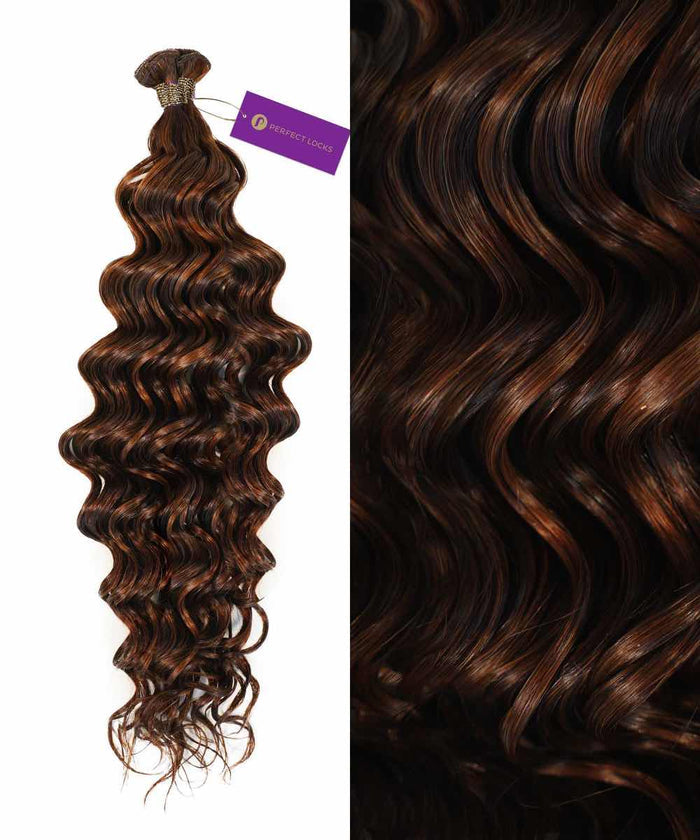 Highlighted Brown Auburn (30/31/33) / 18"