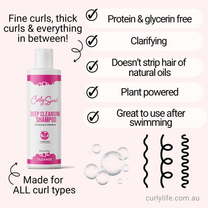 Curly Secret Deep Cleansing Shampoo