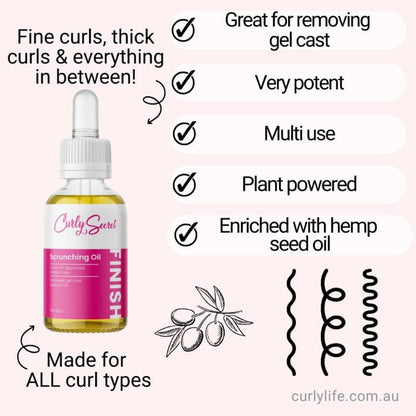 Curly Secret Scrunching oil