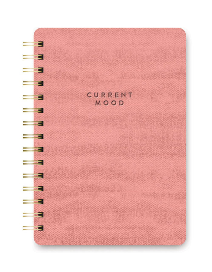 Current Mood (Coral Pink) Agatha Notebooks