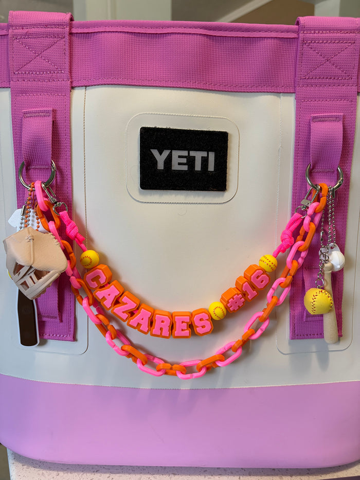 Custom Bag Chain for YETI Camino | Trendy Purse Charm | Personalized Gift