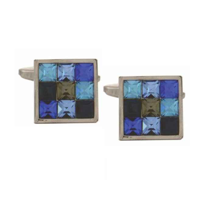 Dalaco Rhodium-Plated Square Cufflinks with Blue Swarovski CrystalsRhodium-Plated Square Cufflinks with Blue Swarovski Crystals – A Touch of Elegance and Luxury
Elevate your formal attire with our Rhodium-Plated Square Cufflinks feacrystal CufflinksDalacoTheodore Men's JewelryRhodium-Plated Square Cufflinks