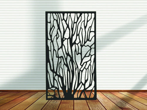 Decorative Metal Privacy, Indoor & Outdoor - Design 3