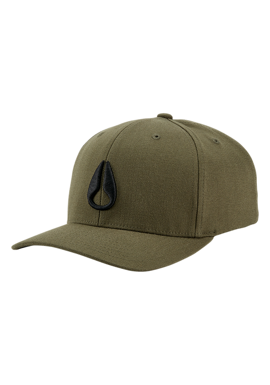 Deep Down Snapback - Olive
