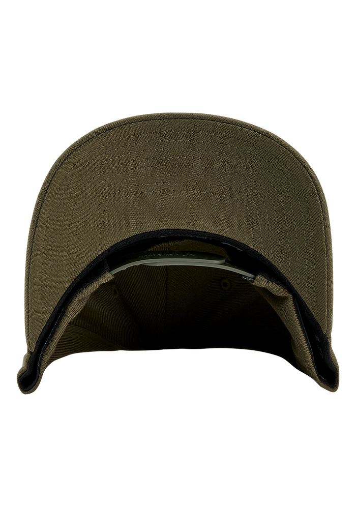 Deep Down Snapback - Olive