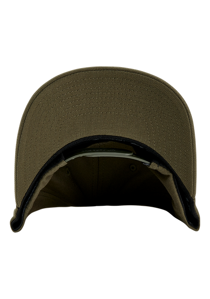 Deep Down Snapback - Olive