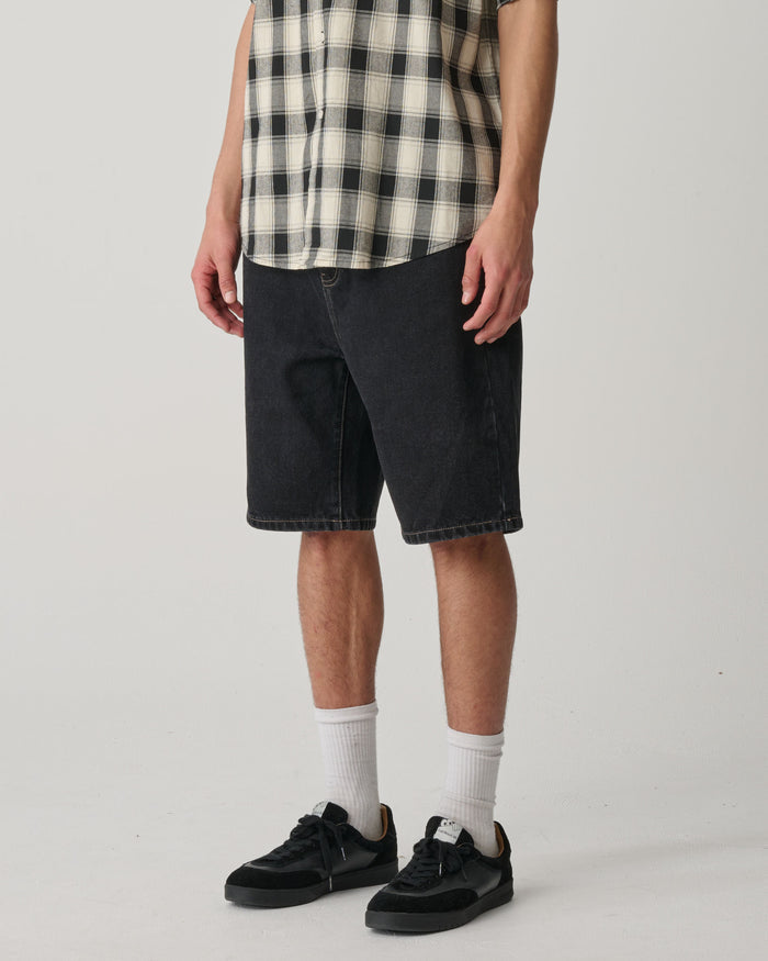 Denim Standard Short - Black Rinse
