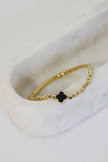 Diana Beaded Quatrefoil Bracelet