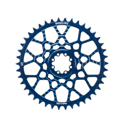42T / 6.5mm InBoard For 12spd SRAM / Blue