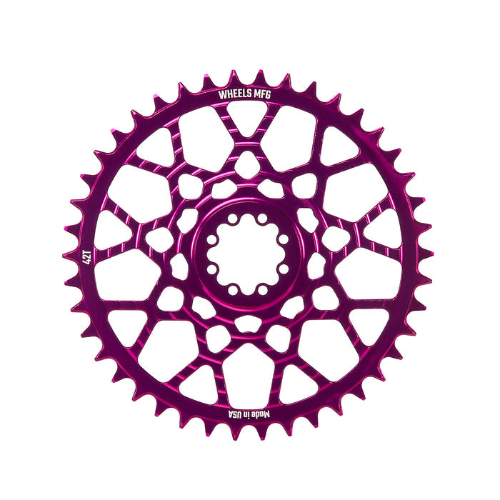 42T / 6.5mm InBoard For 12spd SRAM / Purple