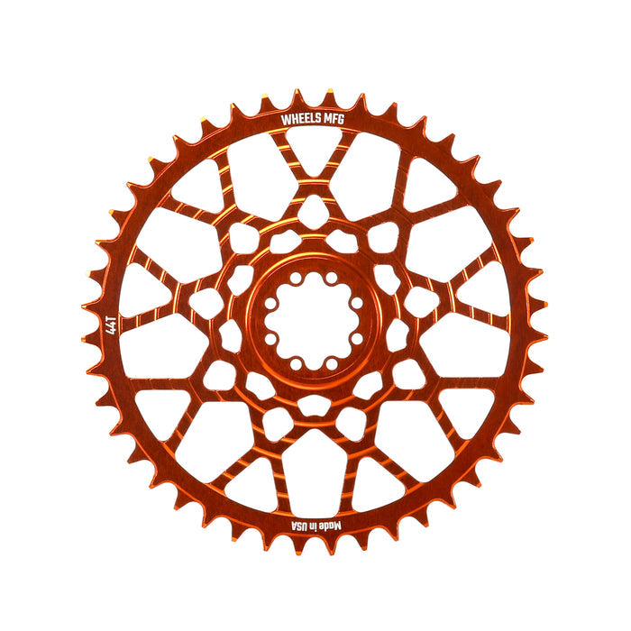 44T / 6.5mm InBoard For 12spd SRAM / Orange