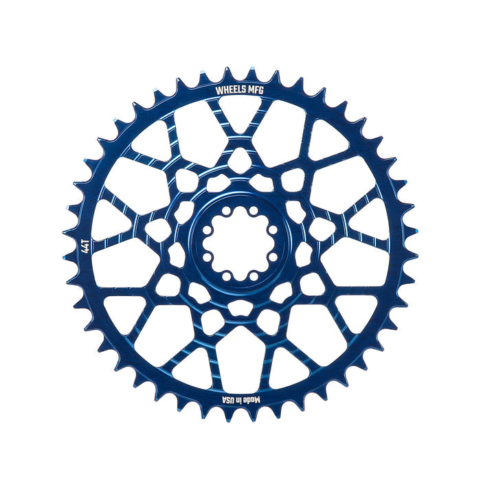 44T / 6.5mm InBoard For 12spd SRAM / Blue