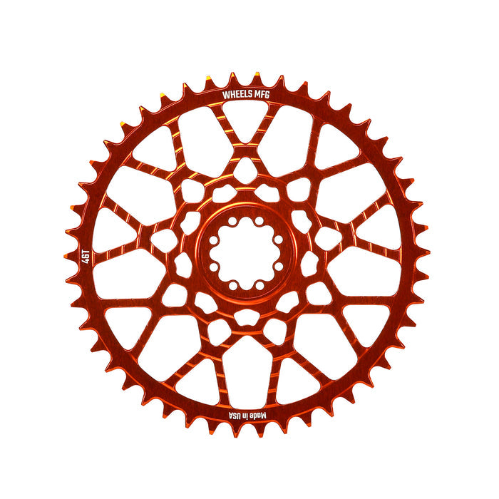 46T / 6.5mm InBoard For 12spd SRAM / Orange