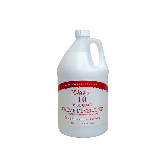 Divina Crème Developer 10 Volume Gallon Professional Salon Products
