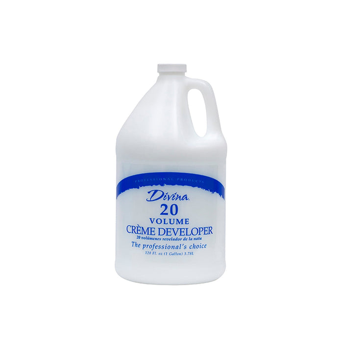 Divina Crème Developer 20 Volume Gallon Professional Salon Products