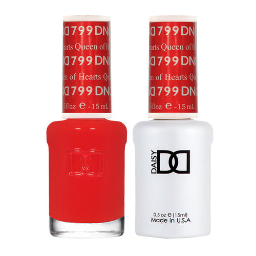 DND Gel Nail Polish Duo 799 - Queen of Hearts
