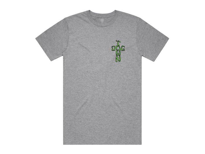 Dog Town Aaron Murray Kanji T-Shirt - Athletic Grey