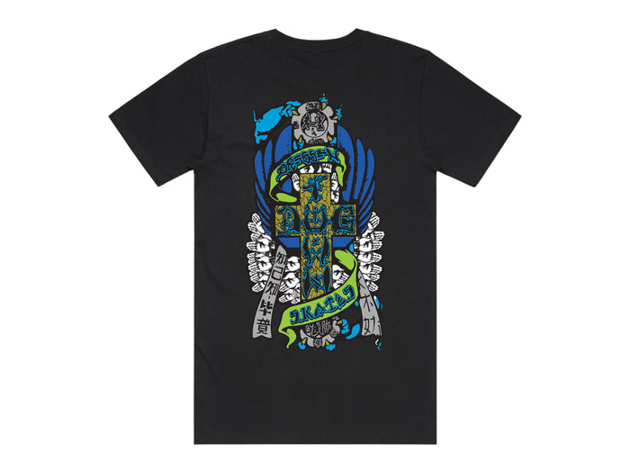 Dog Town Eric Dressen Hands T-Shirt - Black