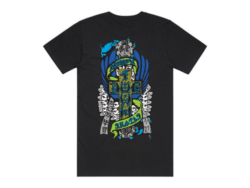 Dog Town Eric Dressen Hands T-Shirt - Black