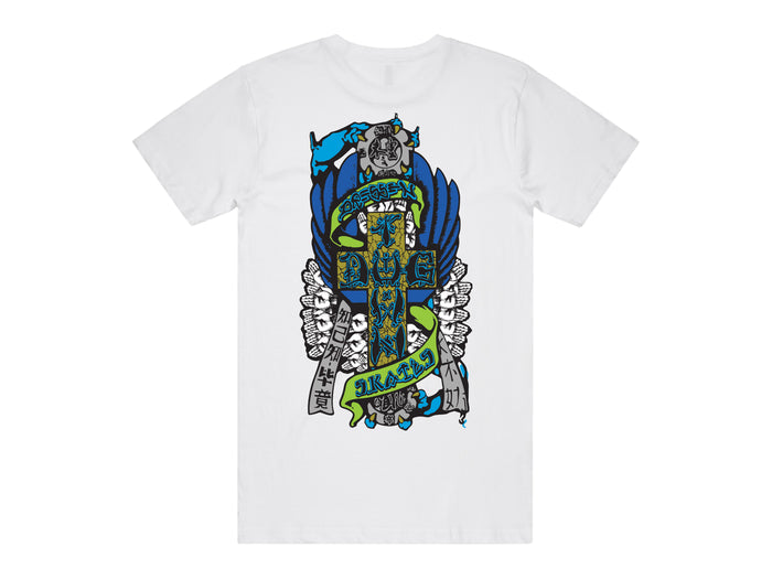 Dog Town Eric Dressen Hands T-Shirt - White