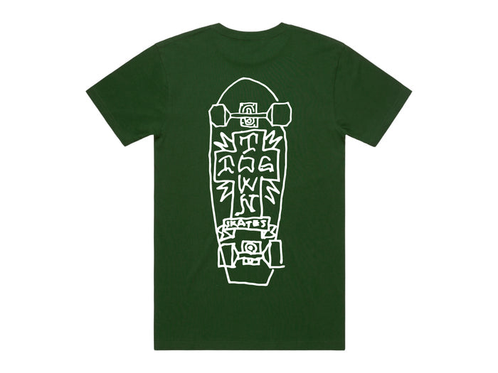 Dog Town x Gonz T-Shirt - Forest Green