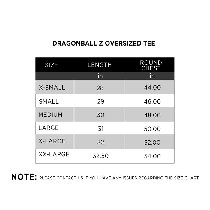 DragonBall Z Women's Oversized Tee - IRONGEAR Fitness