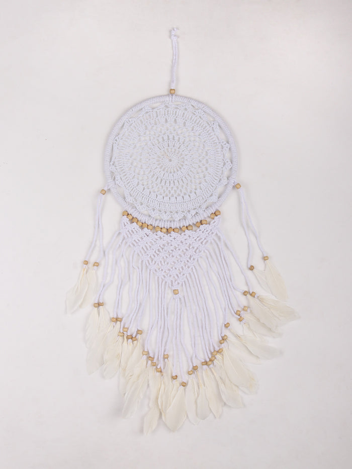 Dreamcatcher Crochet Macrame White | One Colour-Image 2