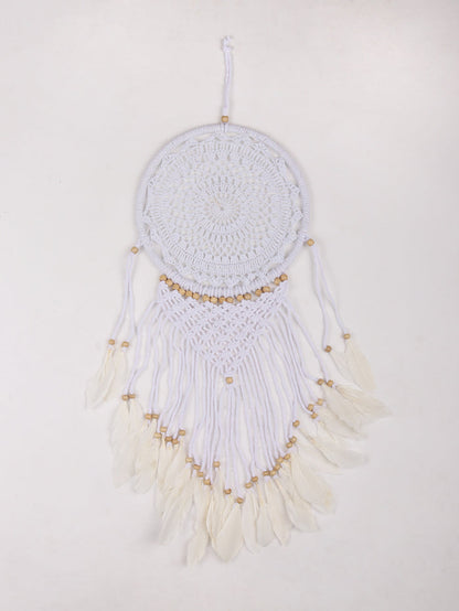 Dreamcatcher Crochet Macrame White | One Colour-Image 2