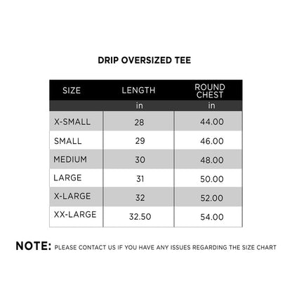 Drip Oversized Tee - IRONGEAR Fitness