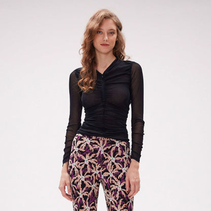 Dvf Julie Top Black