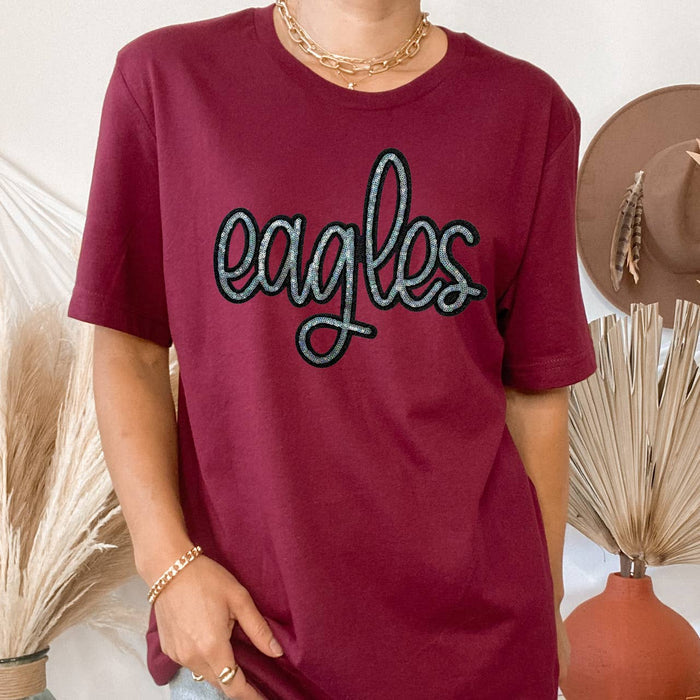 Eagles Sequin Patch