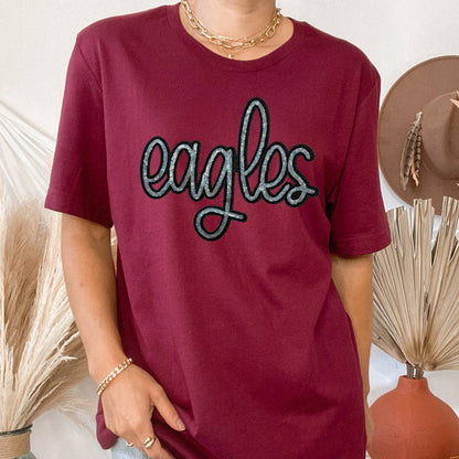 Eagles Sequin Patch