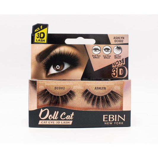 EBIN 3D Eyelash Doll Cat - 12  Kinds - Palms Fashion Inc.