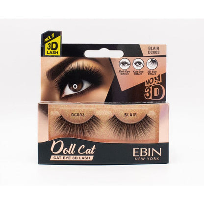 EBIN 3D Eyelash Doll Cat - 12  Kinds - Palms Fashion Inc.