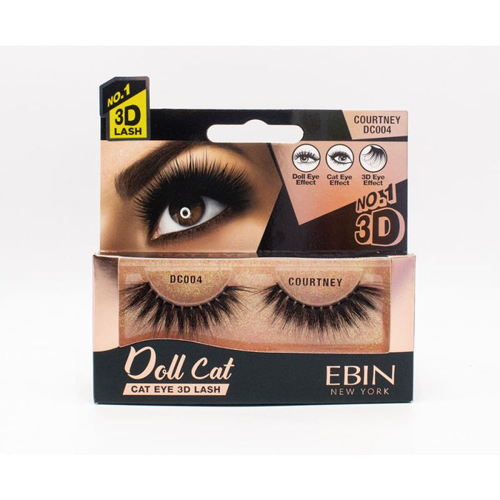 EBIN 3D Eyelash Doll Cat - 12  Kinds - Palms Fashion Inc.
