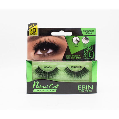 EBIN 3D Eyelash Natural Cat - 12 Kinds - Palms Fashion Inc.